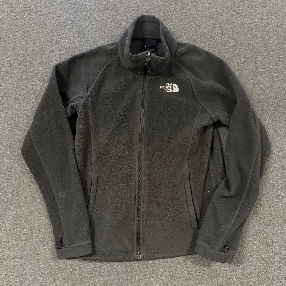 Modern The North Face Fleece Jacket Womens Small Black Good Full Zip Winter